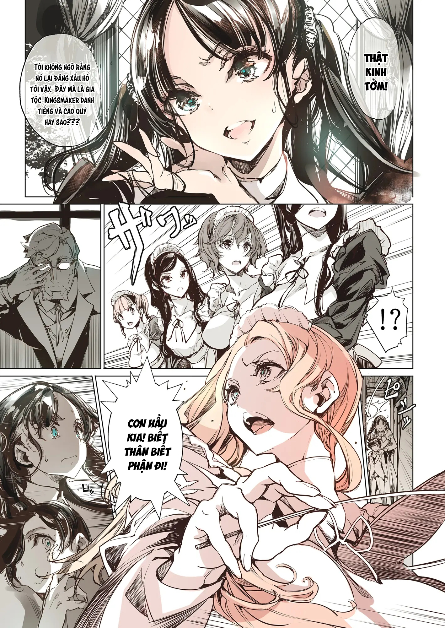 Đọc truyện hentai Dinh thự hầu gái Beatrice - Nửa đầu