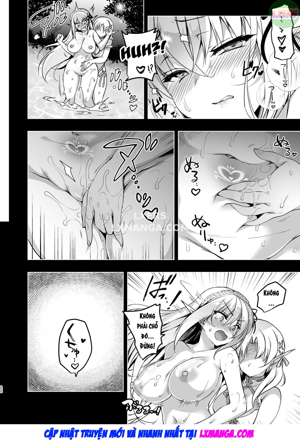 Đọc truyện hentai Elf ni Inmon o Tsukeru Hon Chap 3 LEVEL:3