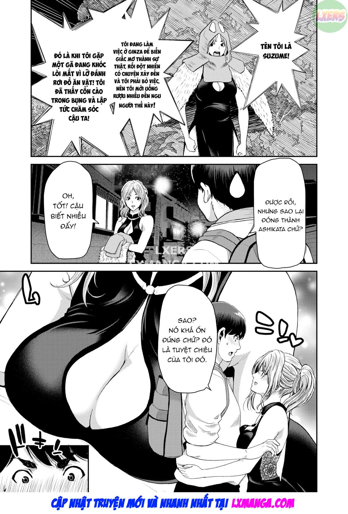 Đọc truyện hentai Câu chuyện về một cậu sinh viên đã làm tình với một cô gái ở quán rượu - Oneshot