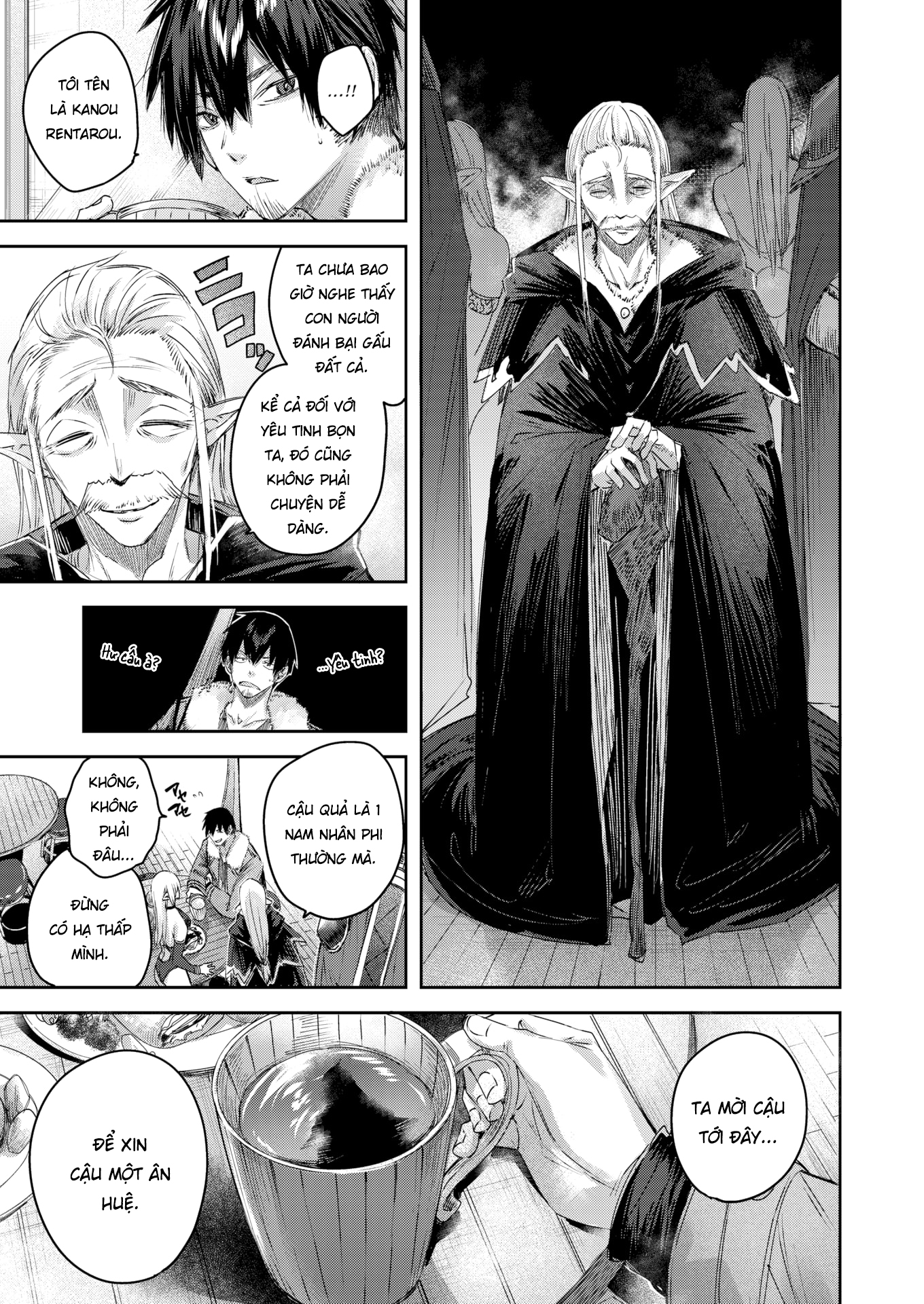 Đọc truyện hentai Cuộc chạm trán của chàng thợ săn đơn độc trong khu rừng yêu tinh - Chap 1