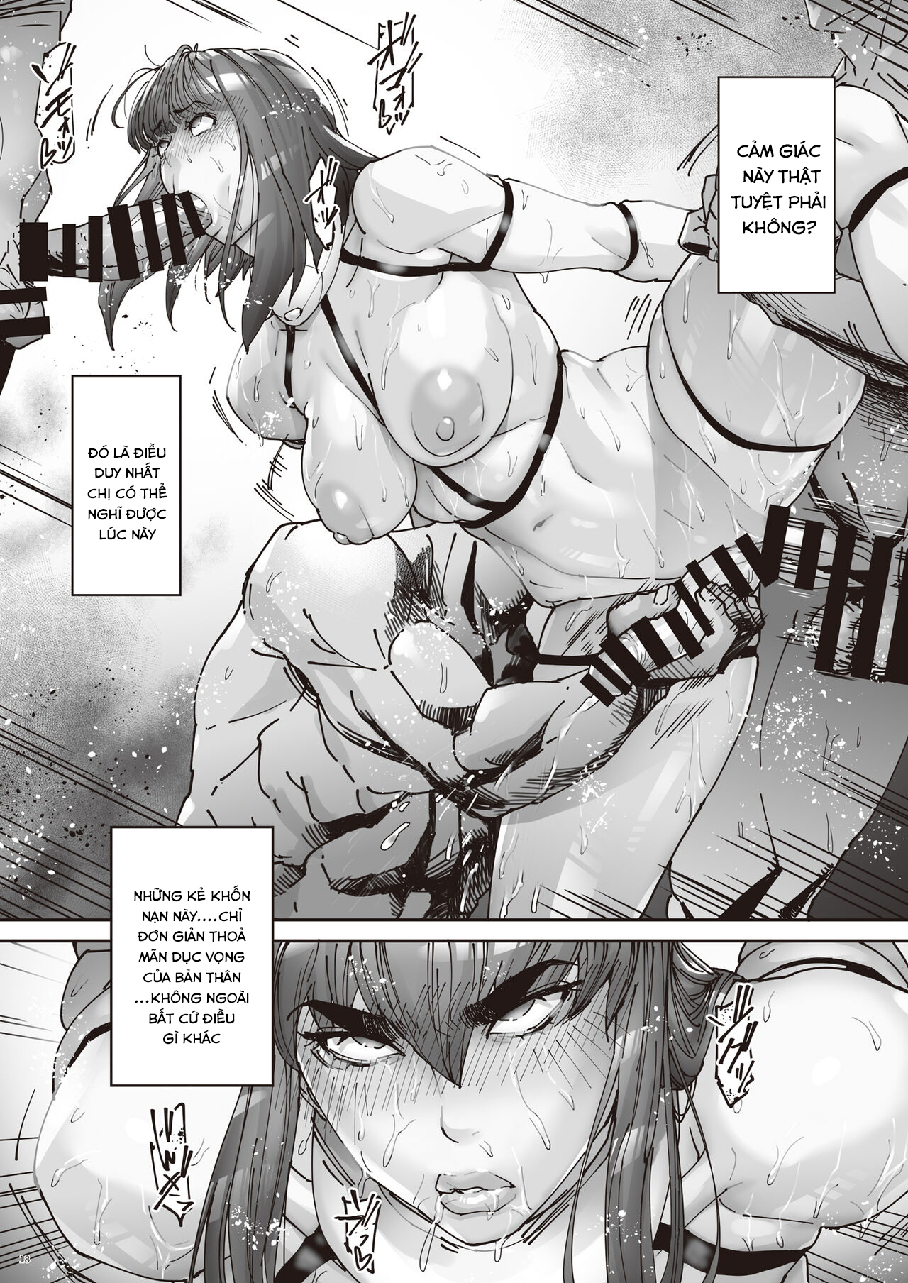 Đọc truyện hentai Nyuujoku no Ori ~Hitozuma Sousakan Atsuko - Chap 2