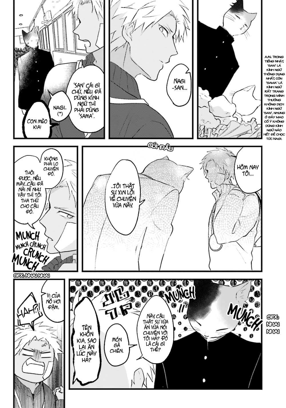 Đọc truyện hentai Trai và Mèo - Chap 1