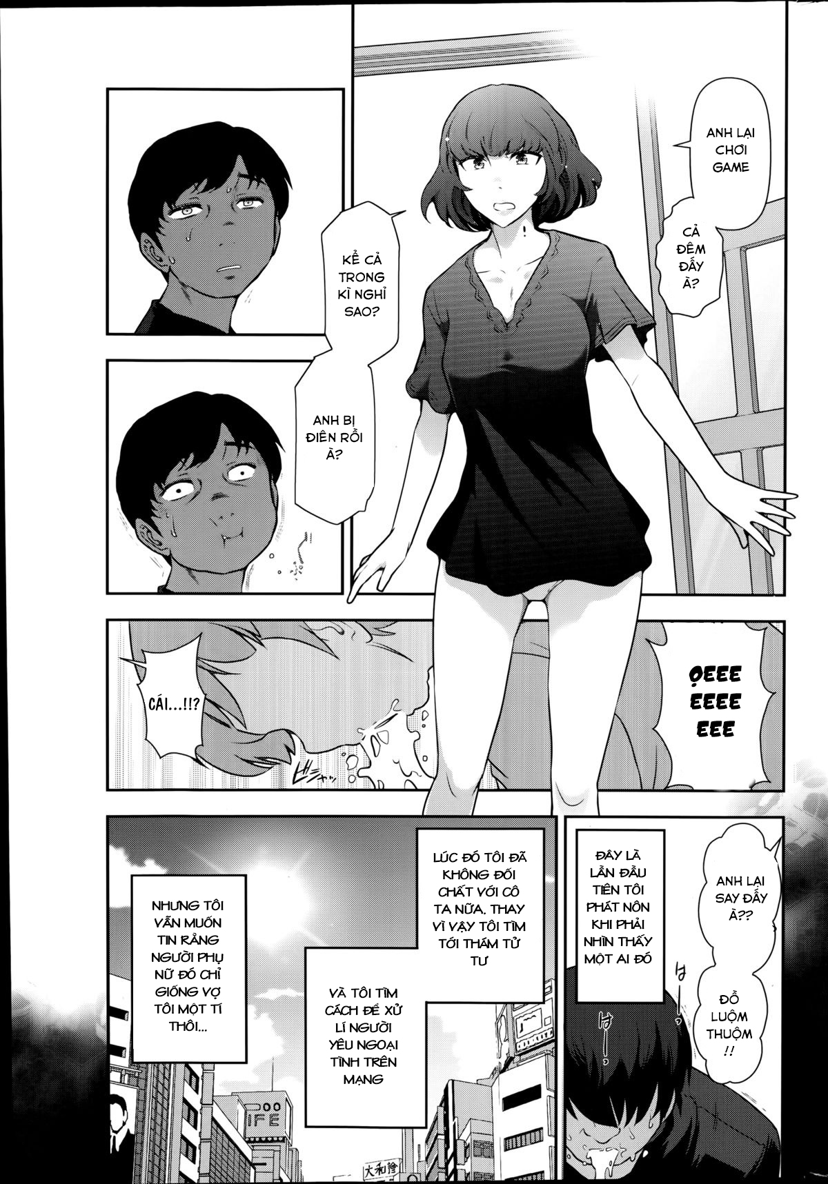 Đọc truyện hentai Sự trỗi dậy của ông chồng bị NTR - Oneshot