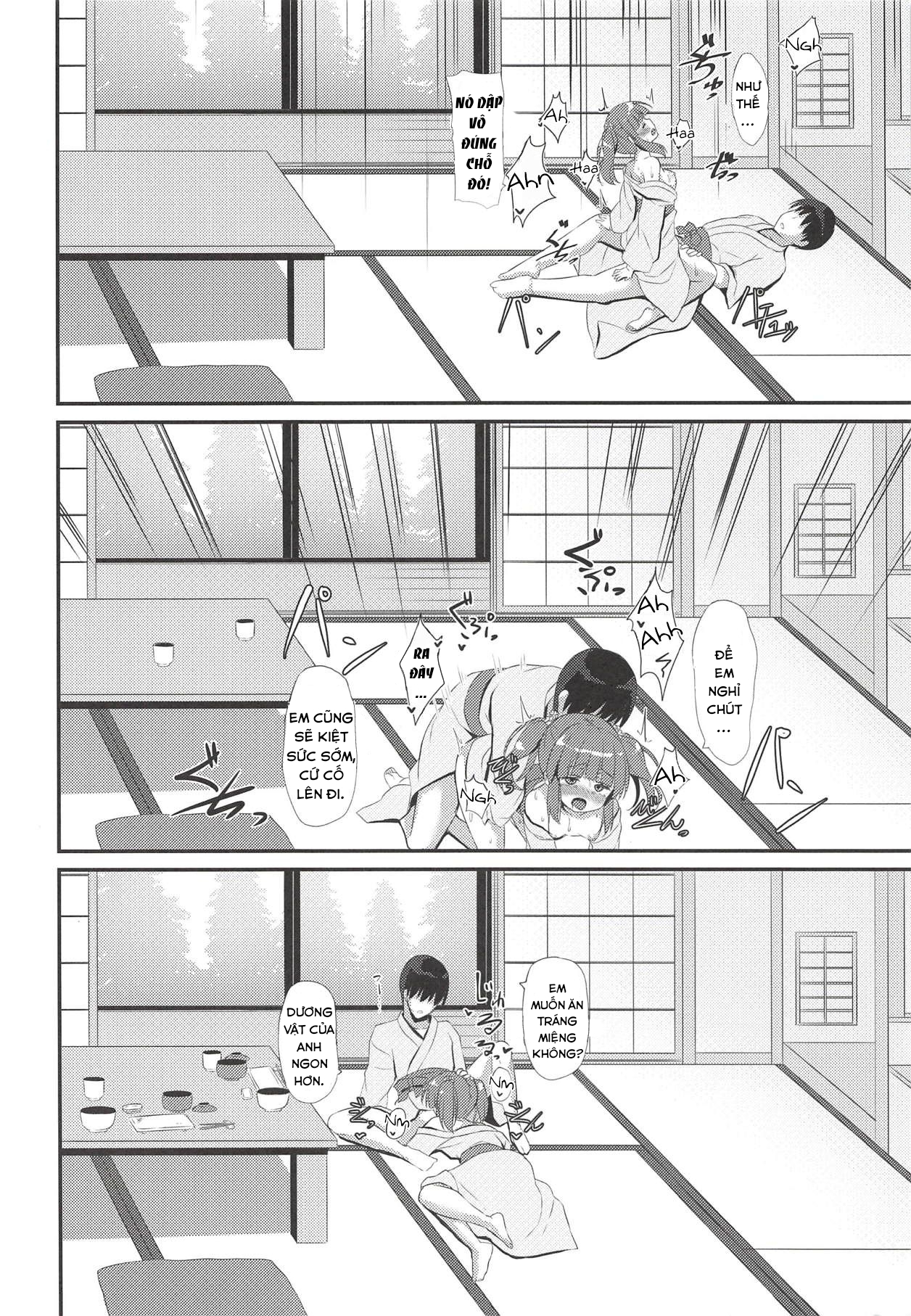Đọc truyện hentai Suối nước nóng, Yukata và làm tình với Chieri. (THE IDOLM@STER CINDERELLA GIRLS) - Oneshot