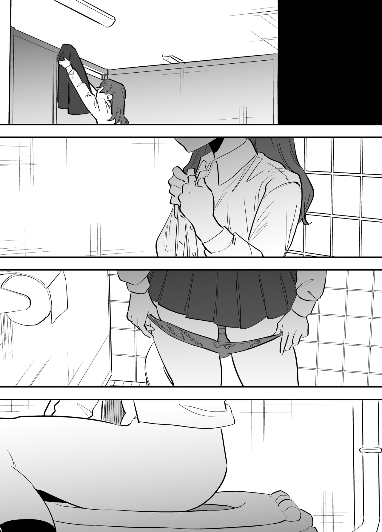Đọc truyện hentai Mình, WC, và futanari Hanako-san - Sợ wa sợ wa