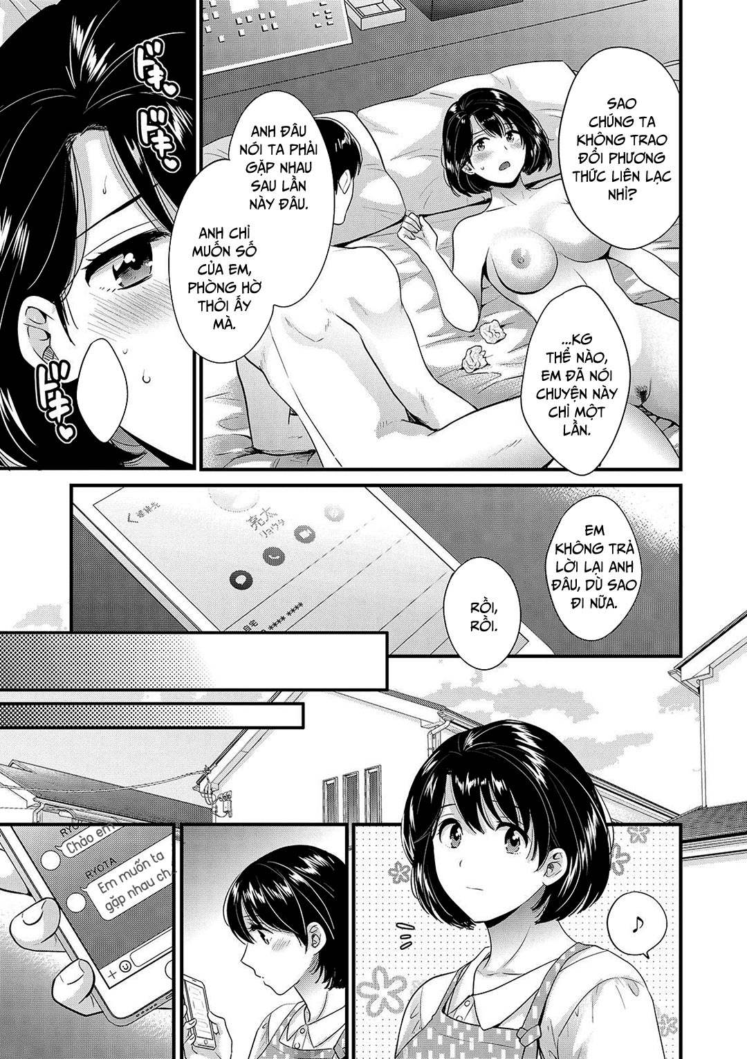 Đọc truyện hentai Hãy giữ bí mật với chồng tôi nha! - Chap 4
