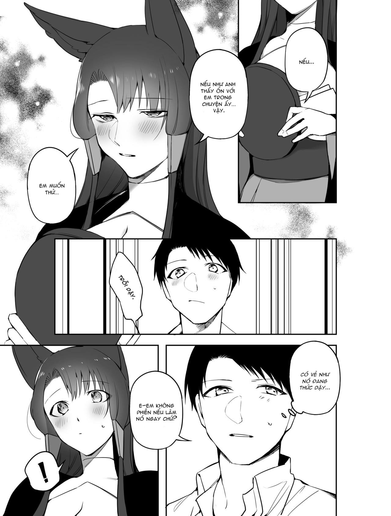 Đọc truyện hentai Cuốn sách khiến Akagi phải bú cu (Azurane) - Oneshot