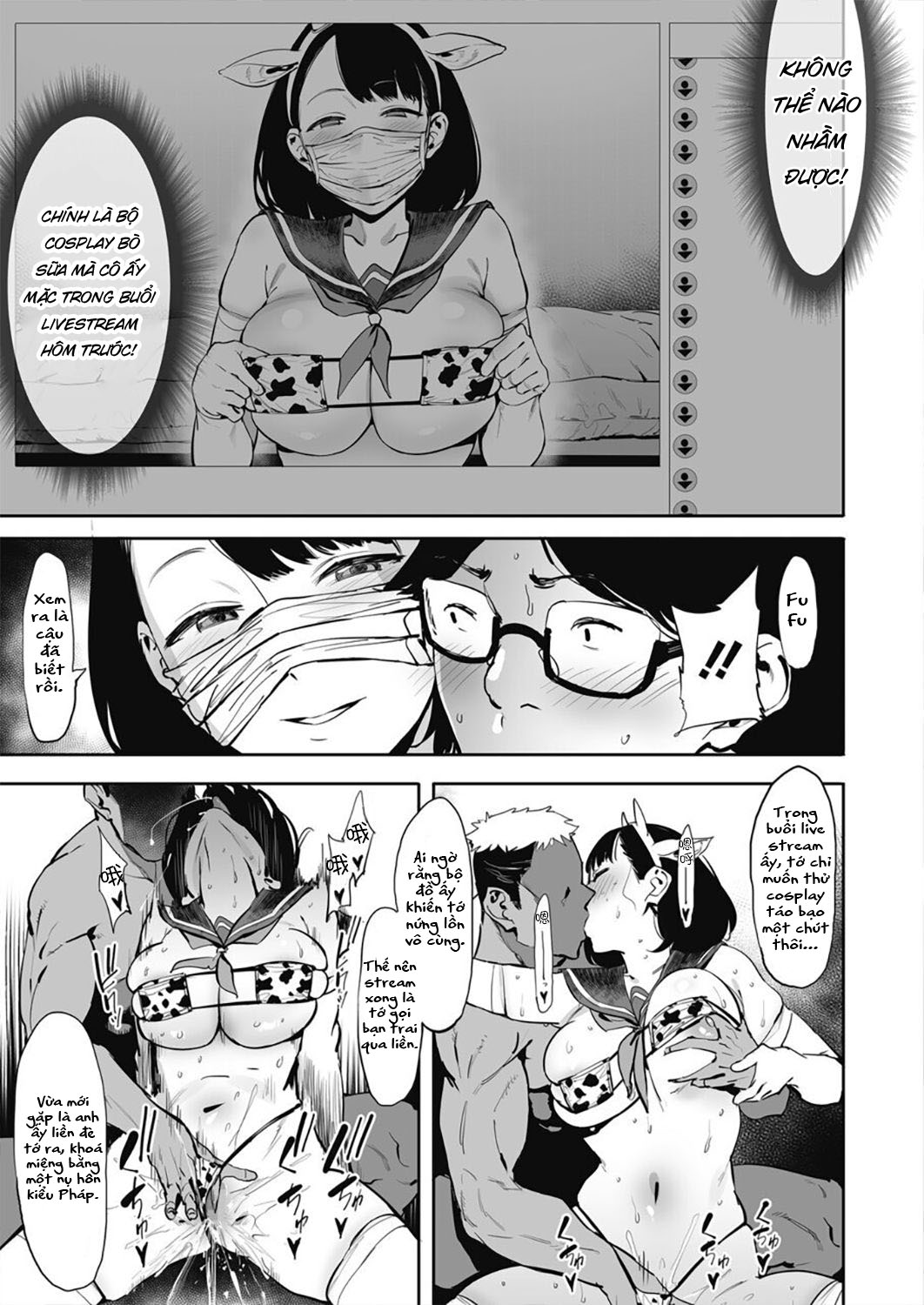 Đọc truyện hentai Nagesen Kousai - Chap 4