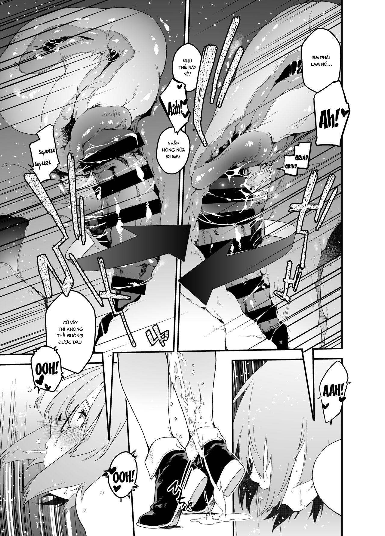 Đọc truyện hentai While Senpai Is Asleep During Maintenance - Oneshot