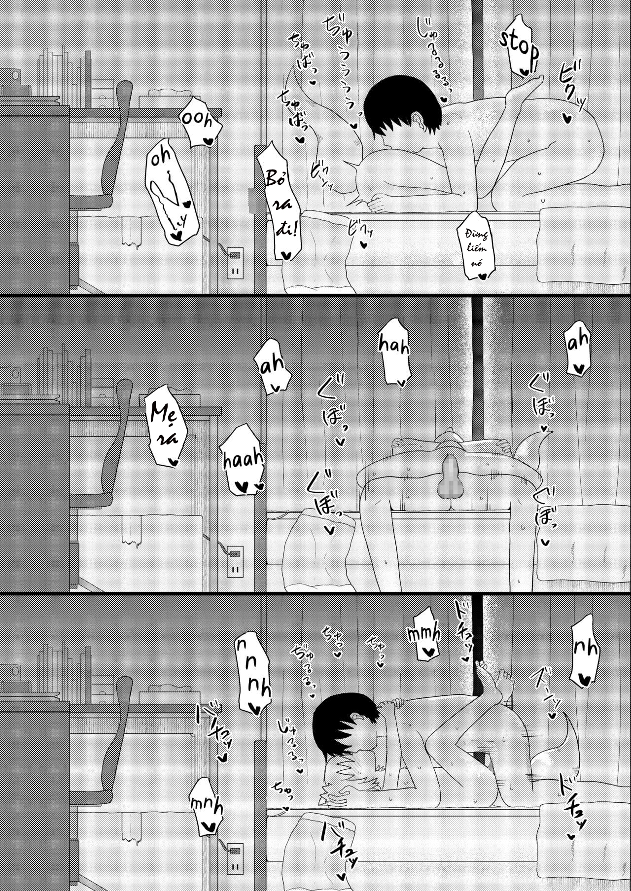 Đọc truyện hentai Loli Baba Okaa-san wa Oshi ni Yowai 4 - Oneshot.