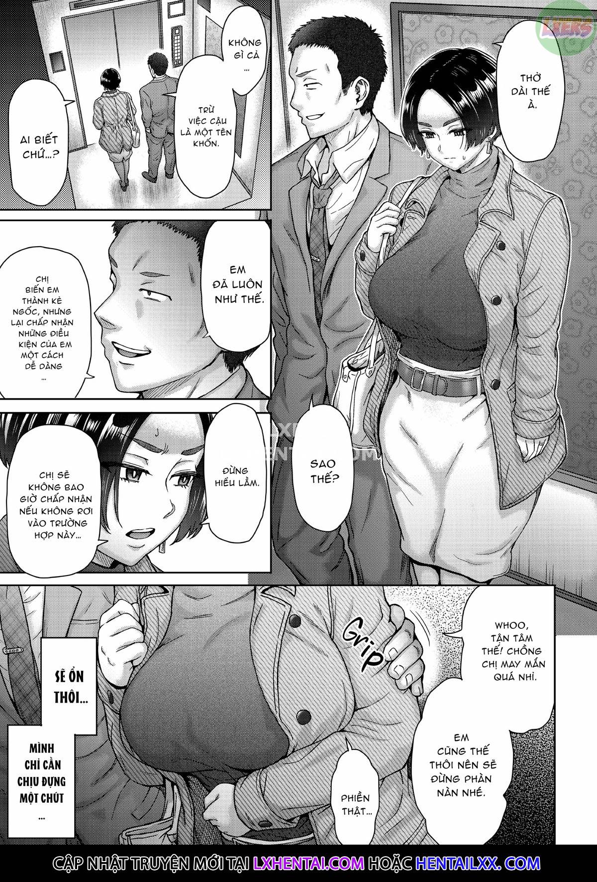 Đọc truyện hentai Anegohada Hitozuma Hitomi (32-Sai) - Oneshot - Không che