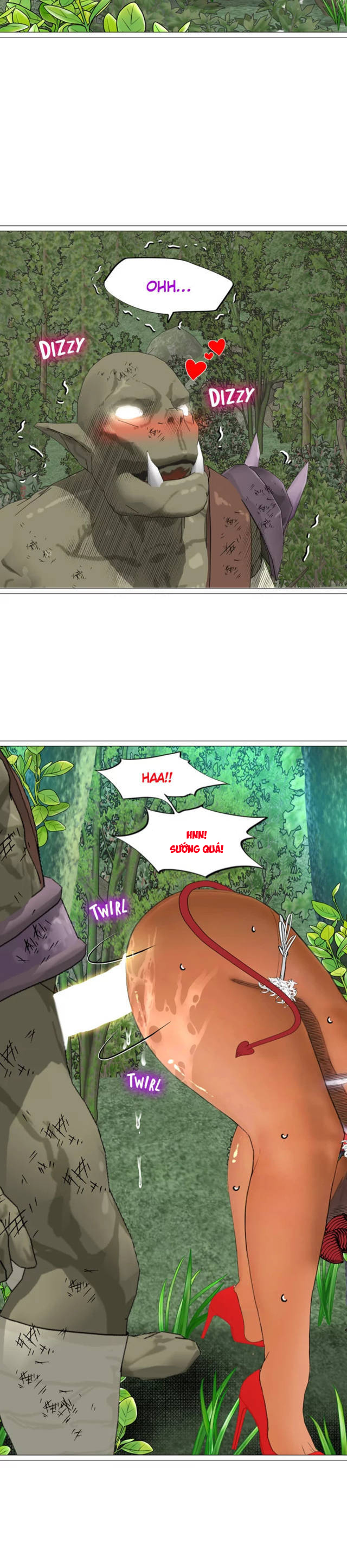Đọc truyện hentai Nữ Hoàng Dark Elf Và Nô Lệ Orc - Chap 17