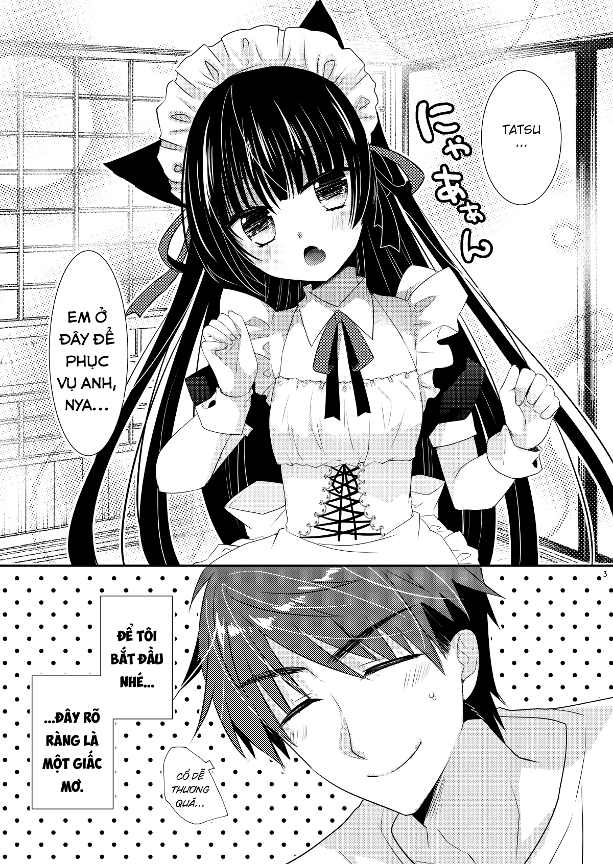 Đọc truyện hentai Inu x Neko Ecchi - Oneshot