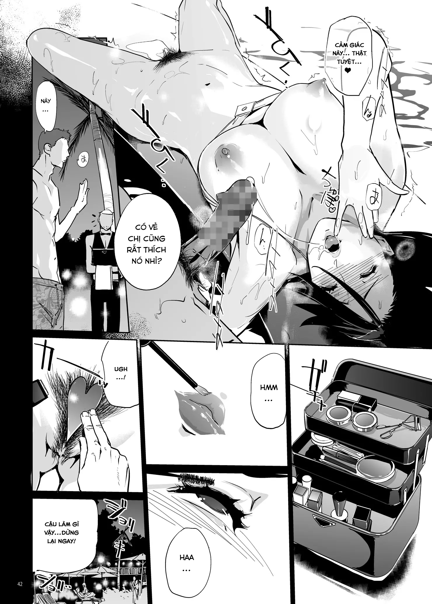 Đọc truyện hentai NTR Midnight Pool - Chap 1