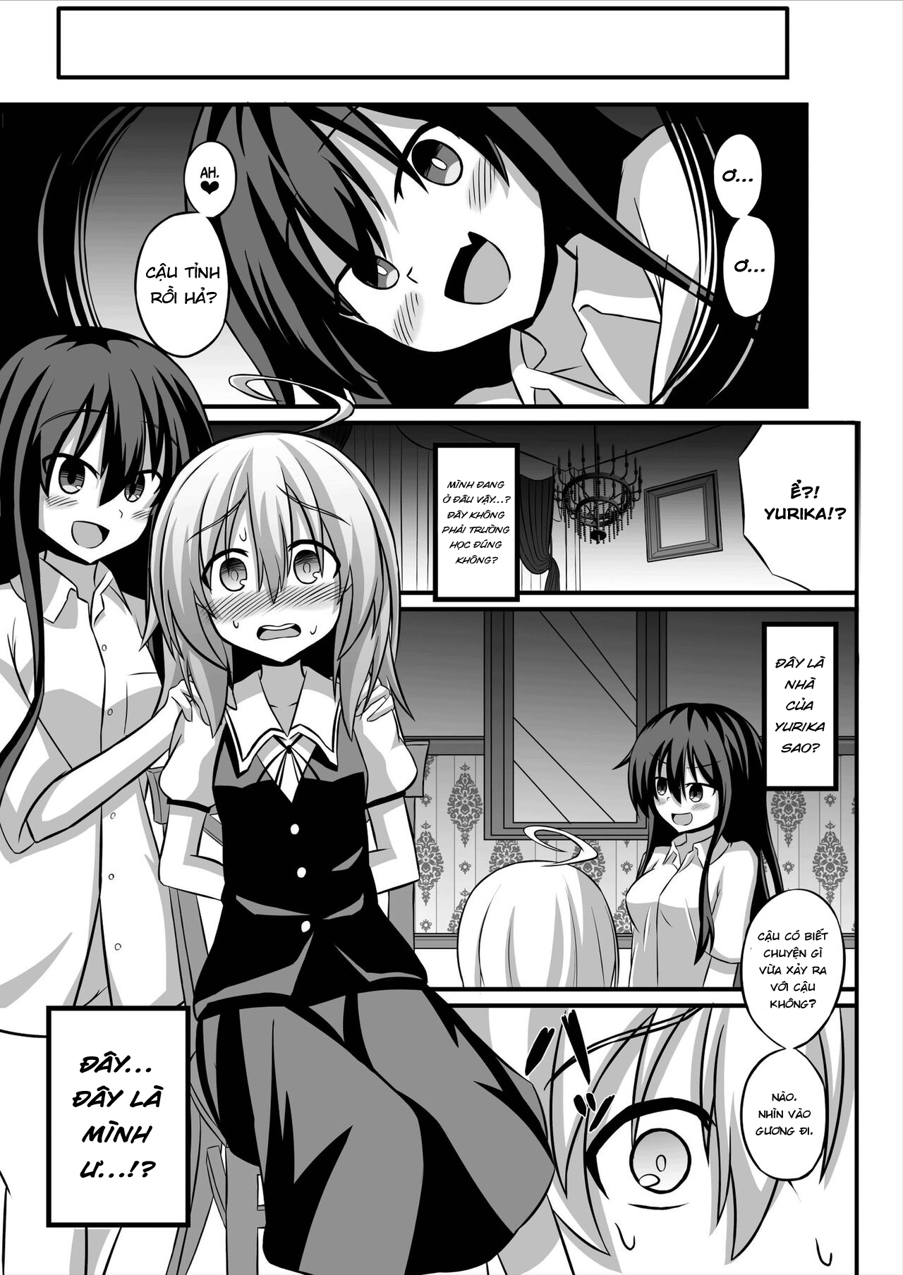 Đọc truyện hentai TS Mesu Ochi ~Onnanoko ni Sarete Love Love Yuri Sex~ - Oneshot