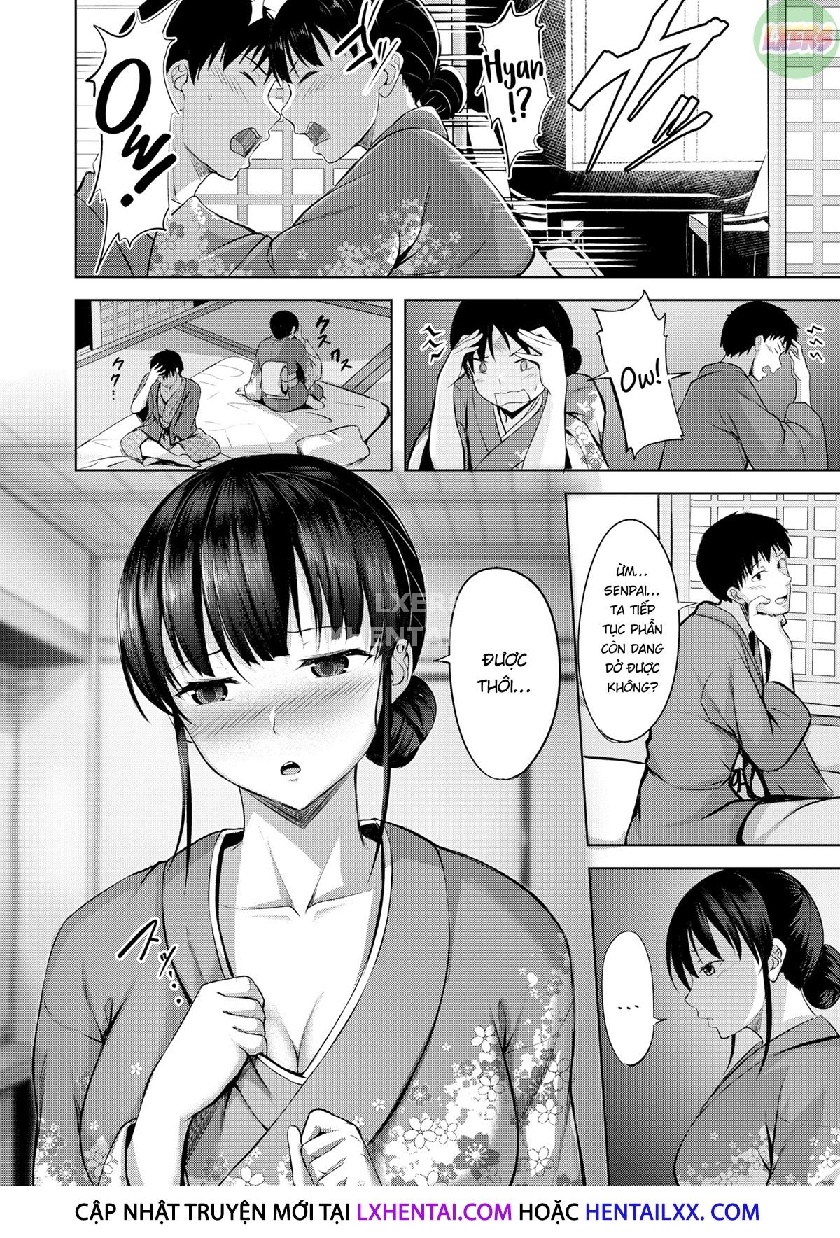 Đọc truyện hentai Yêu em đi, bà chủ! - Oneshot