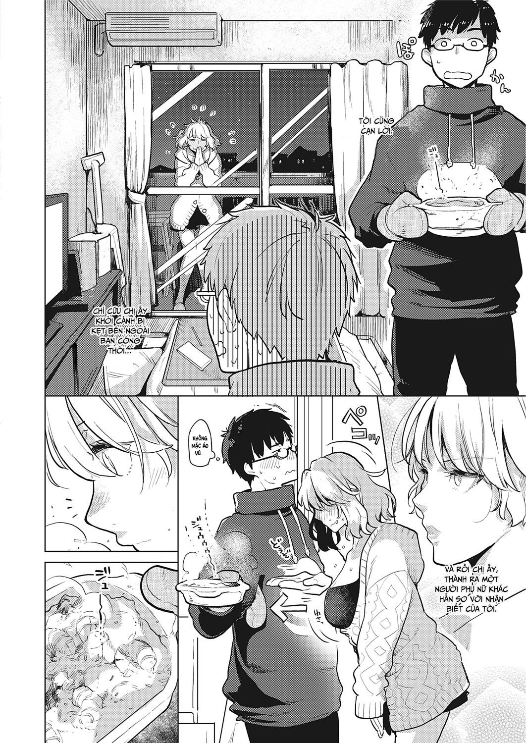 Đọc truyện hentai Cô nàng OL-san phòng bên!!! - Oneshot