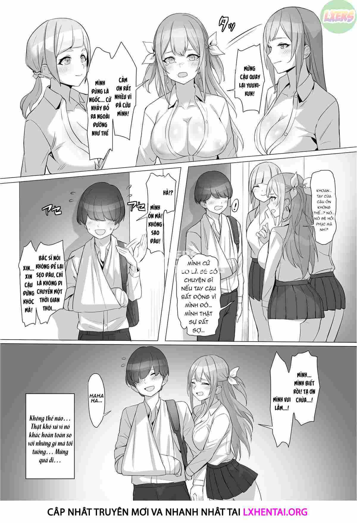 Đọc truyện hentai I Saved A Gal, Then I Think I Reincarnated Into Another World And My Life As A Riajuu Began! - Oneshot