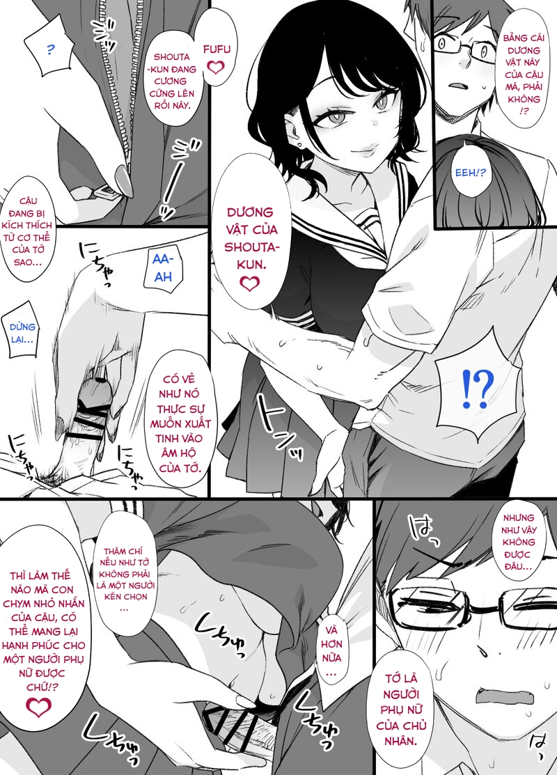 Đọc truyện hentai My childhood friend and little sister were stolen by a noble - Chap 2
