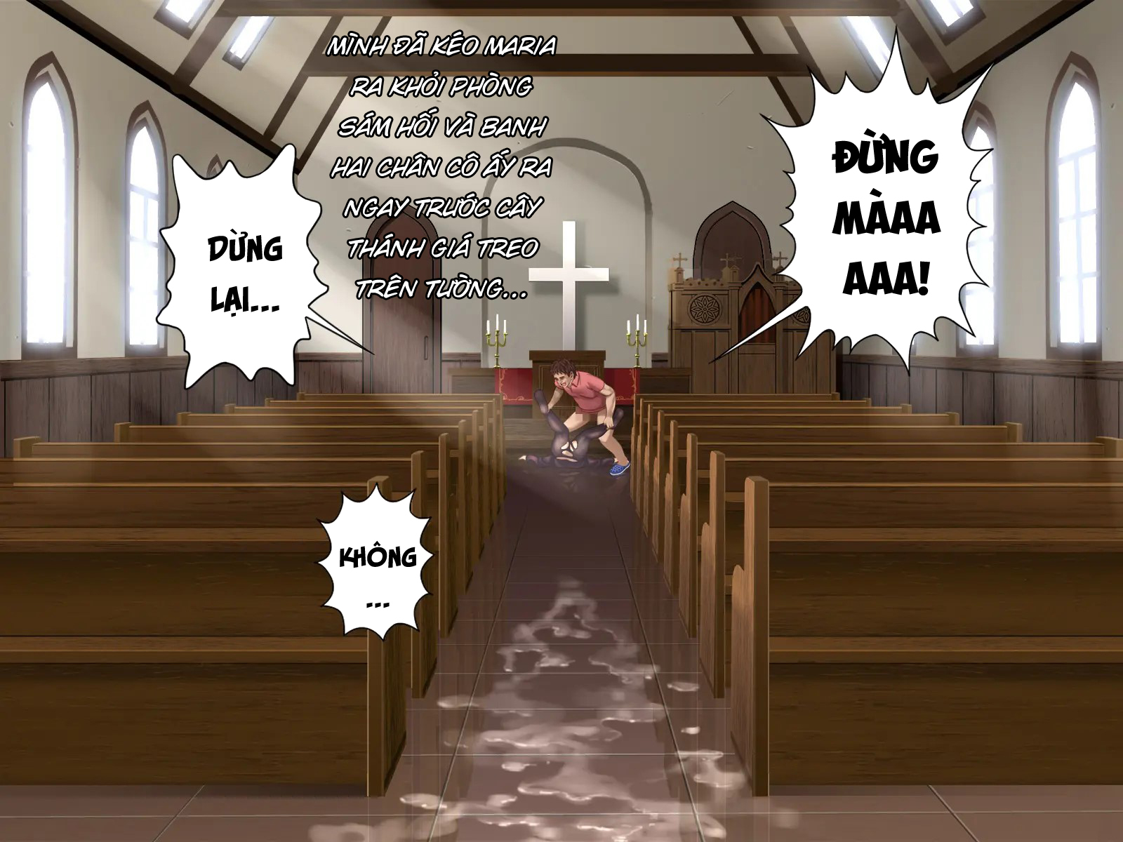 Đọc truyện hentai Âm đạo sám hối, nữ tu ở địa ngục dục vọng - Part 2