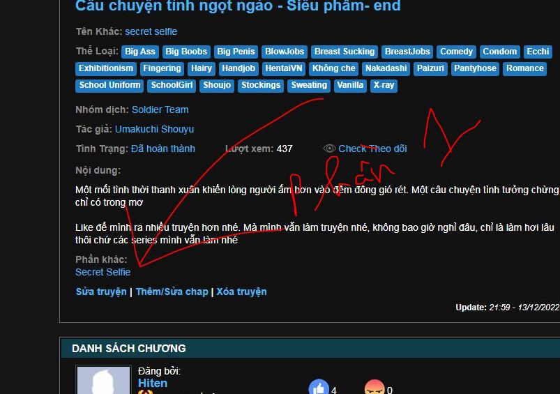 Đọc truyện hentai Câu chuyện tình ngọt ngào End đẹp