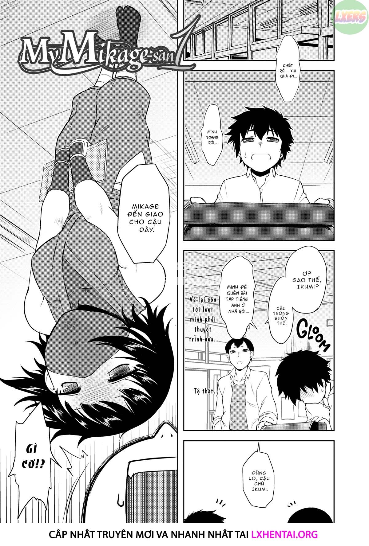 Đọc truyện hentai Bokunchi no Mikage-san - Chap 1