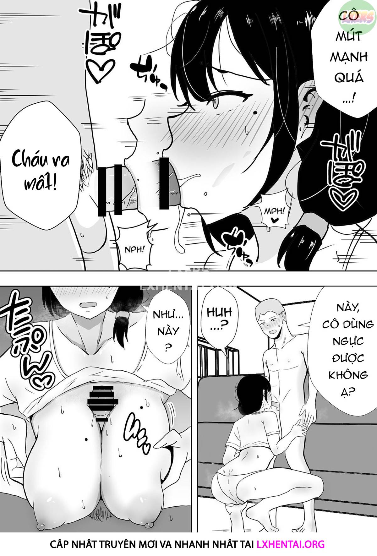 Đọc truyện hentai Người mẹ yêu quý của tôi, cô bạn gái ngốc nghếch của tôi - Chap 1