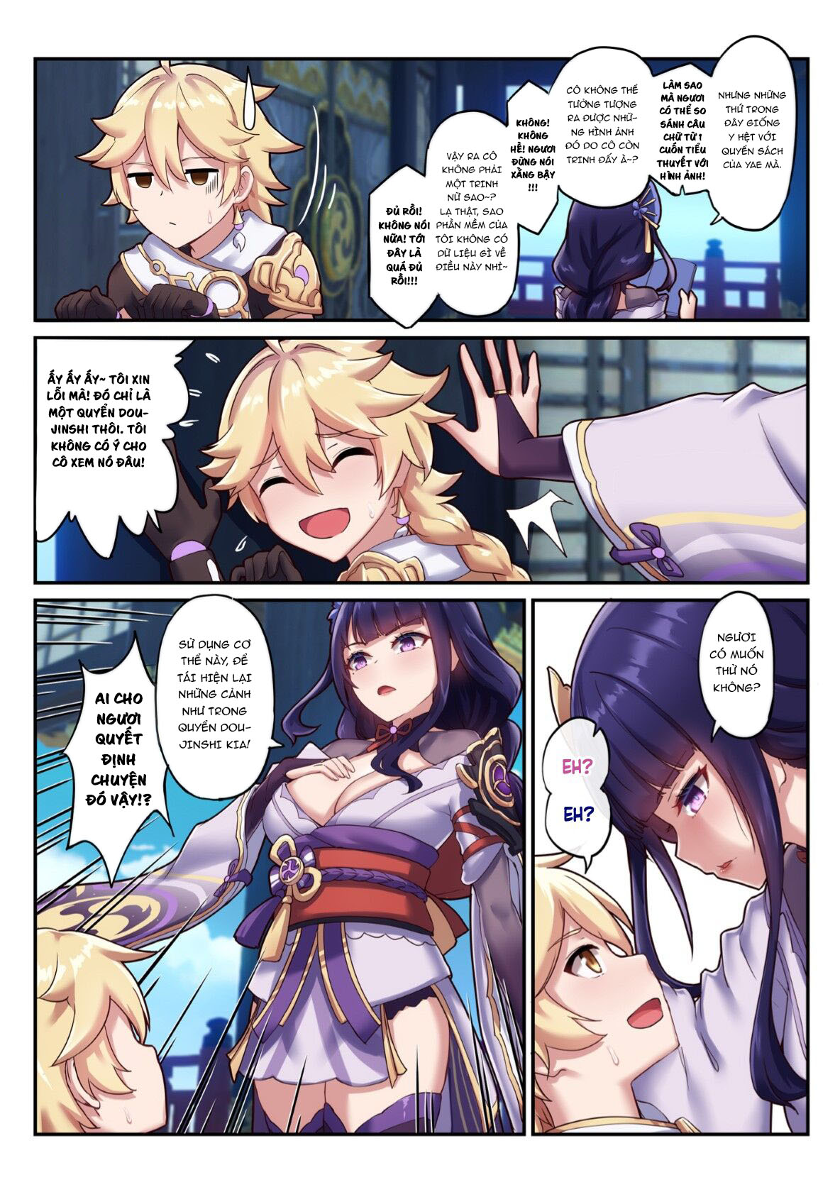 Đọc truyện hentai Lôi Thần Non Nớt - Oneshot