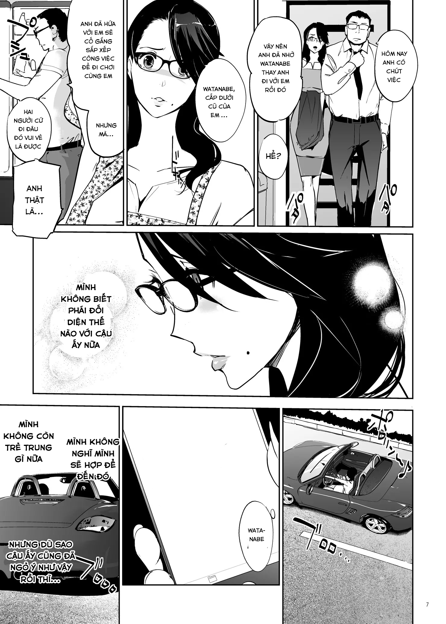 Đọc truyện hentai NTR Midnight Pool - Chap 1