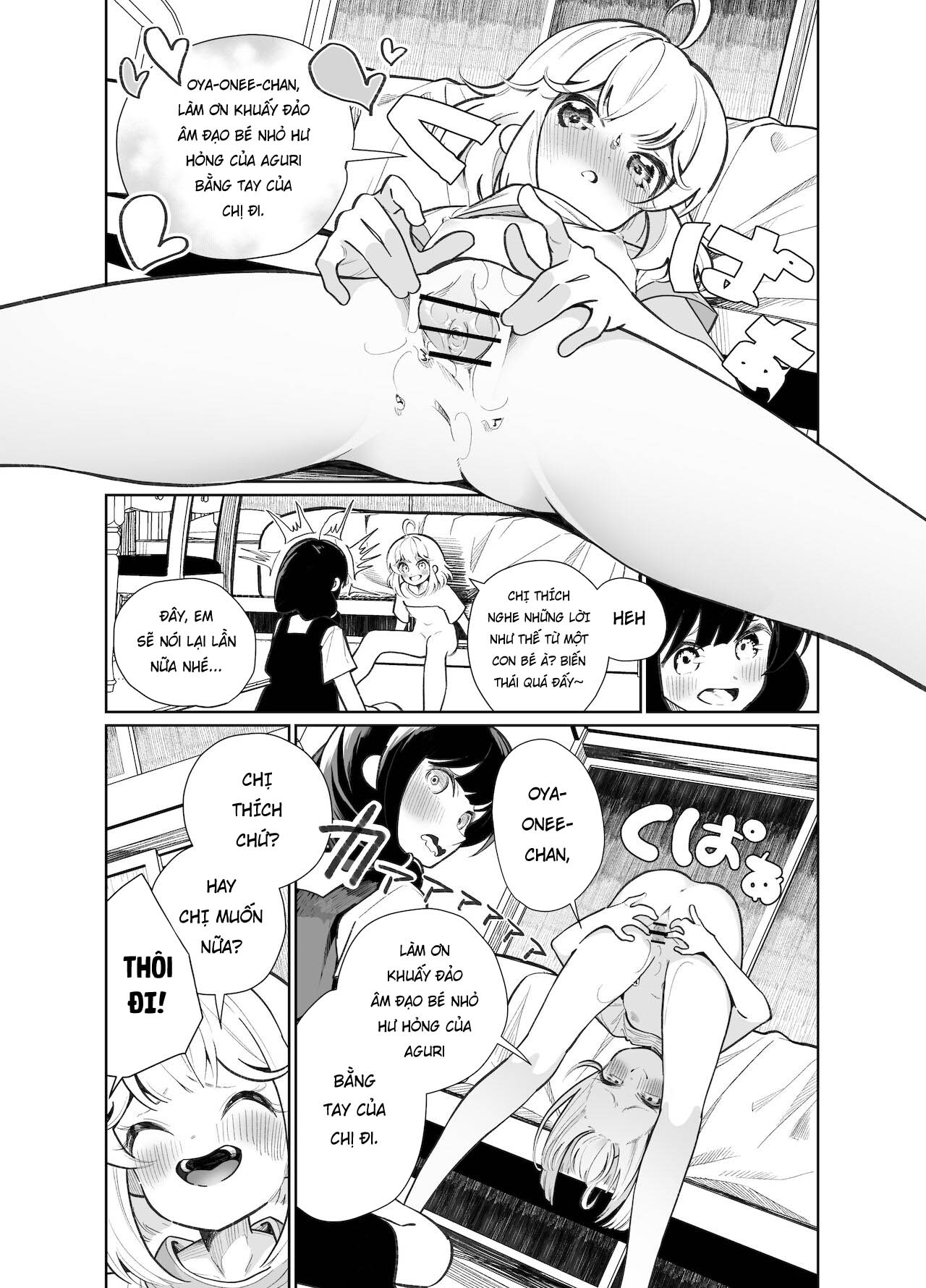 Đọc truyện hentai Mình muốn thắng con nhỏ đó! - Oneshot