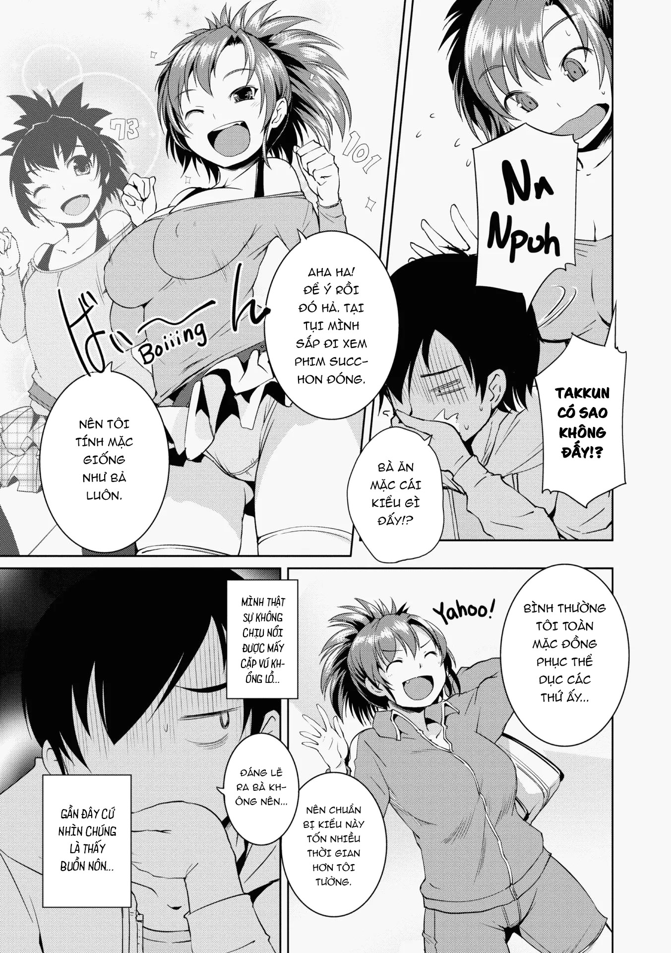 Đọc truyện hentai Người bạn vú thân thời thơ ấu - Oneshot