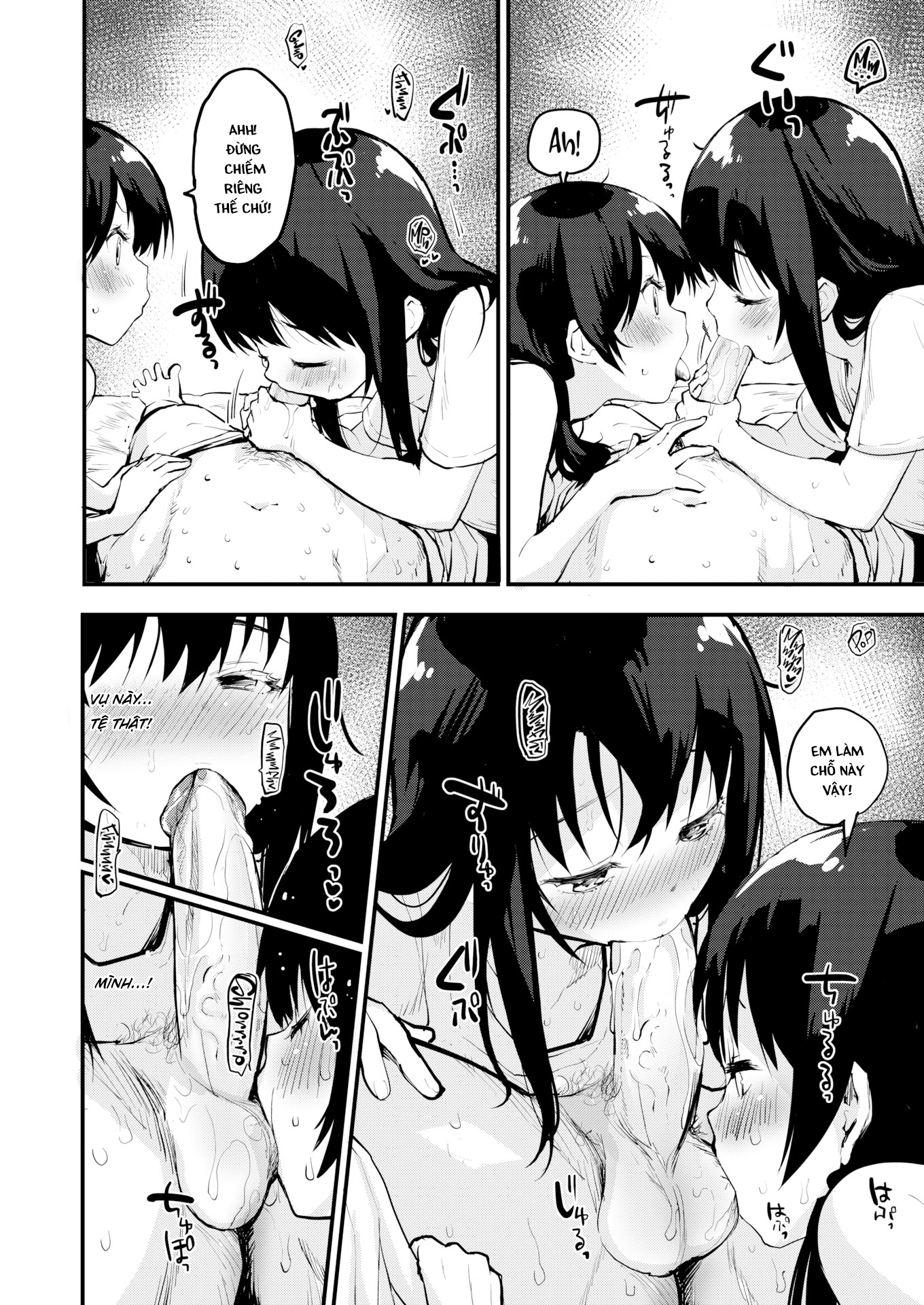 Đọc truyện hentai Song Sinh Bú Cu! - Oneshot