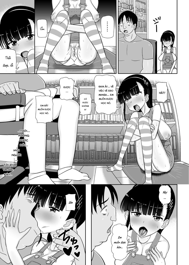 Đọc truyện hentai Loli Kyonyuu ni Yoroshiku Sou - Chap 1