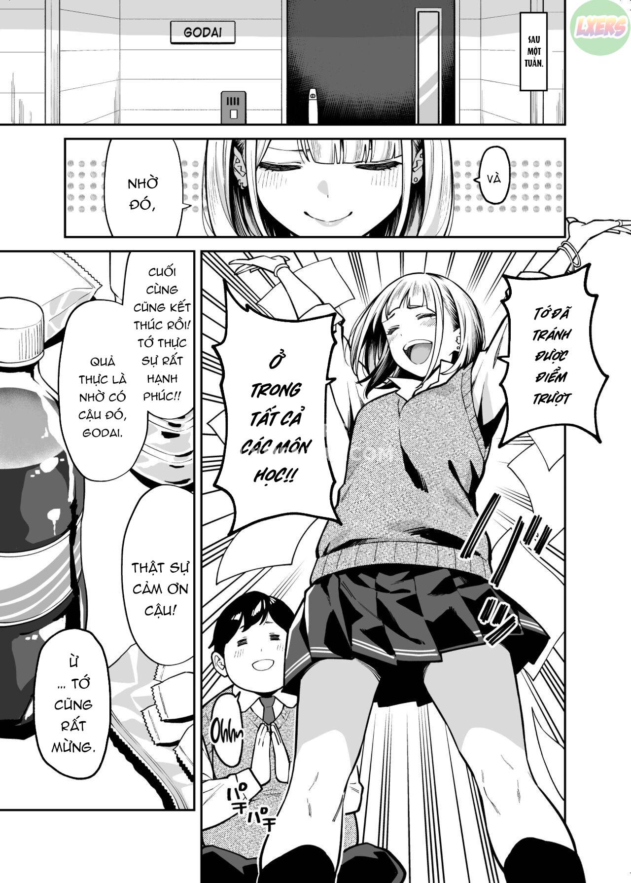 Đọc truyện hentai Gyaru Falls In Love With A Chubby - Oneshot