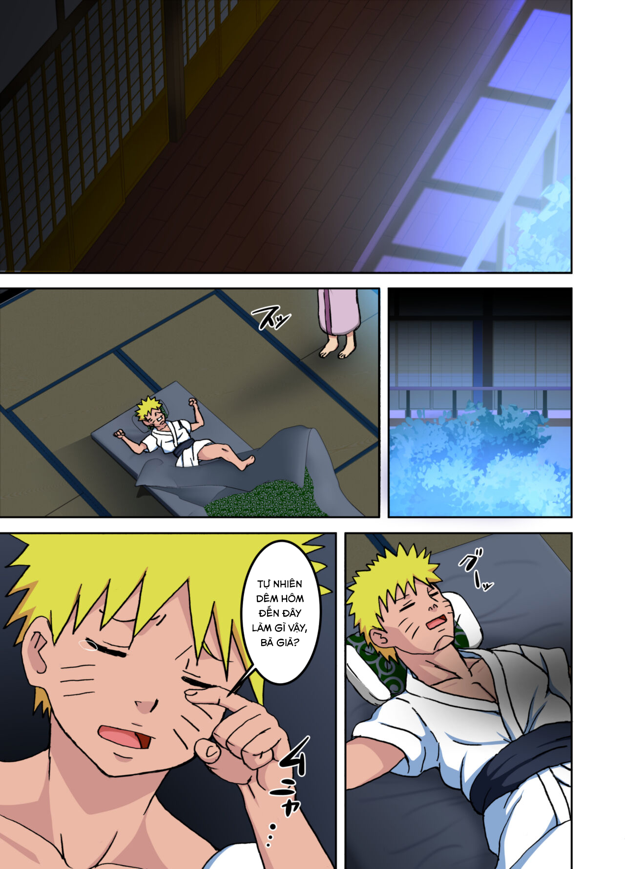 Đọc truyện hentai Crawling In The Night At The Hot Springs!! - Oneshot