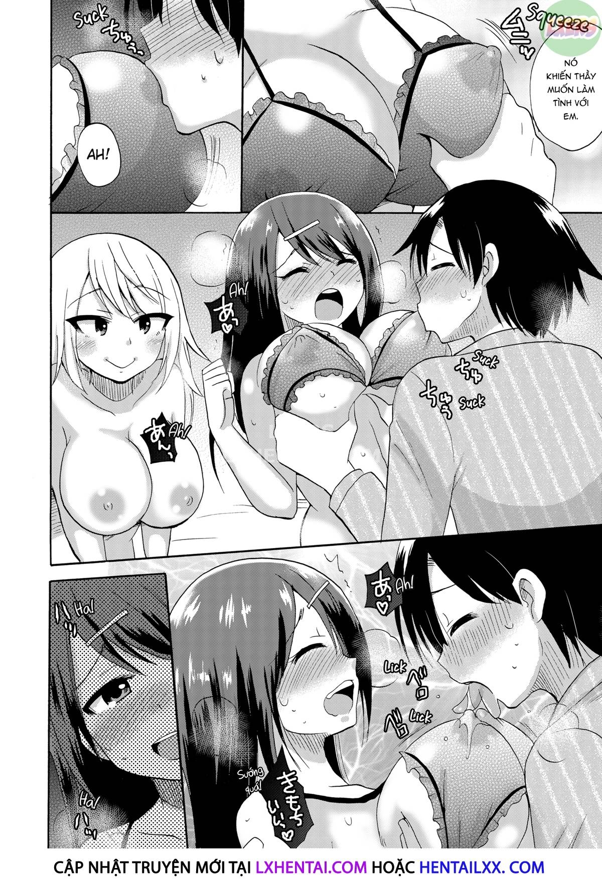 Đọc truyện hentai Dàn Harem ướt át ở học viện - Chap 9 - END