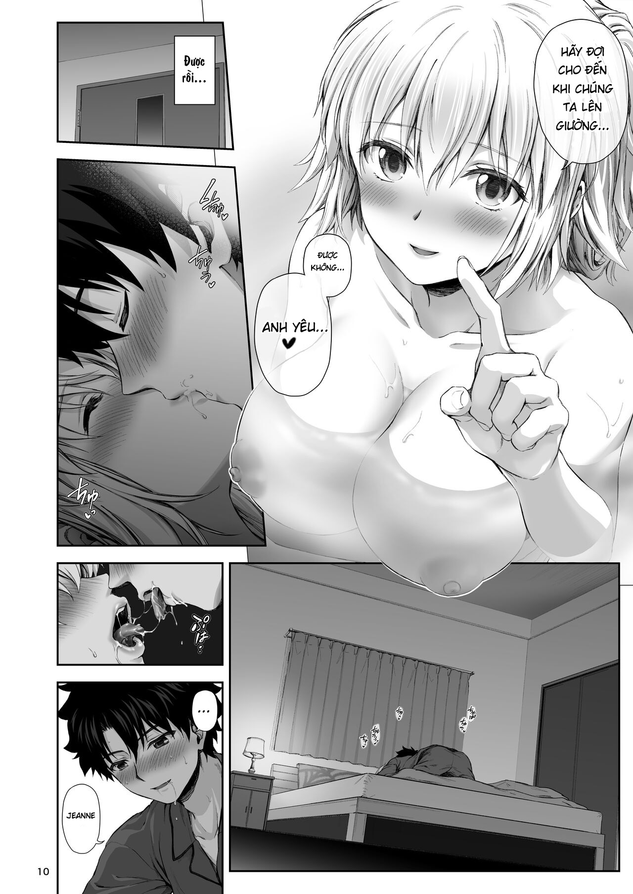 Đọc truyện hentai Cuộc sống hôn nhân với Jeanne - Oneshot