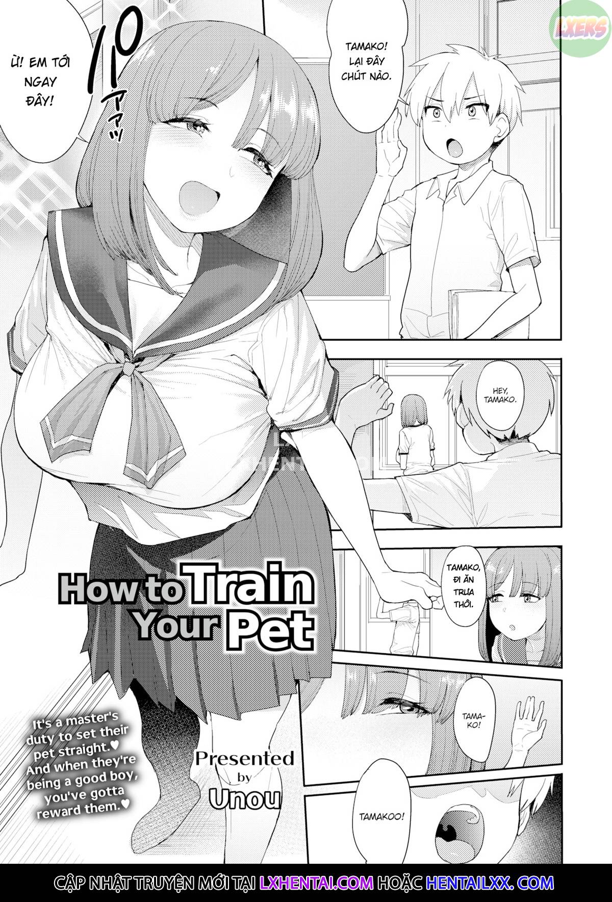 Đọc truyện hentai Cách huấn luyện thú cưng - Oneshot