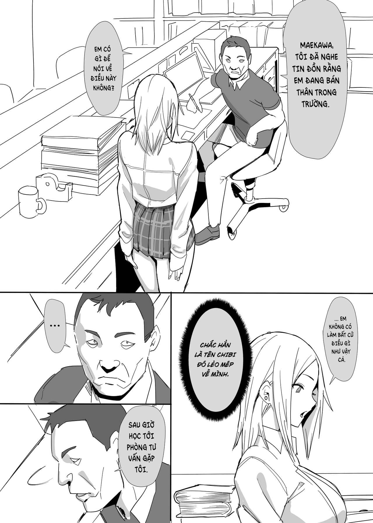 Đọc truyện hentai Buồn - Oneshot