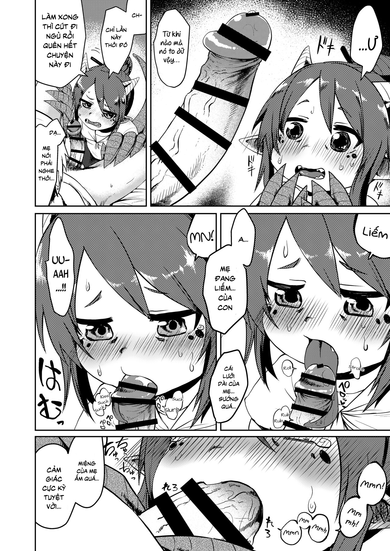 Đọc truyện hentai Tôi yêu bà mẹ rồng của tôi vl - Oneshot