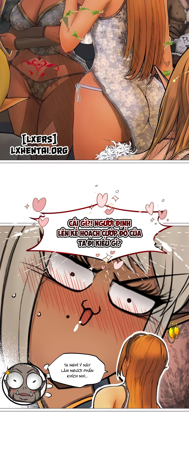 Đọc truyện hentai Nữ Hoàng Dark Elf Và Nô Lệ Orc Chap 31 END