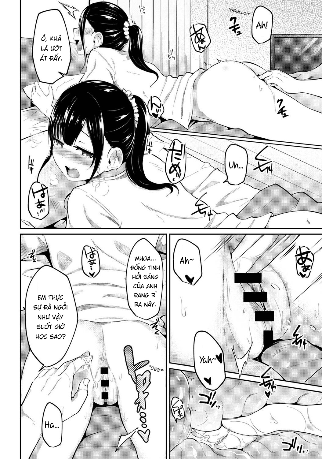 Đọc truyện hentai Tôi cố chịch em gái khi thấy ẻm mặc tạp dề khỏa thân... - Chap 4