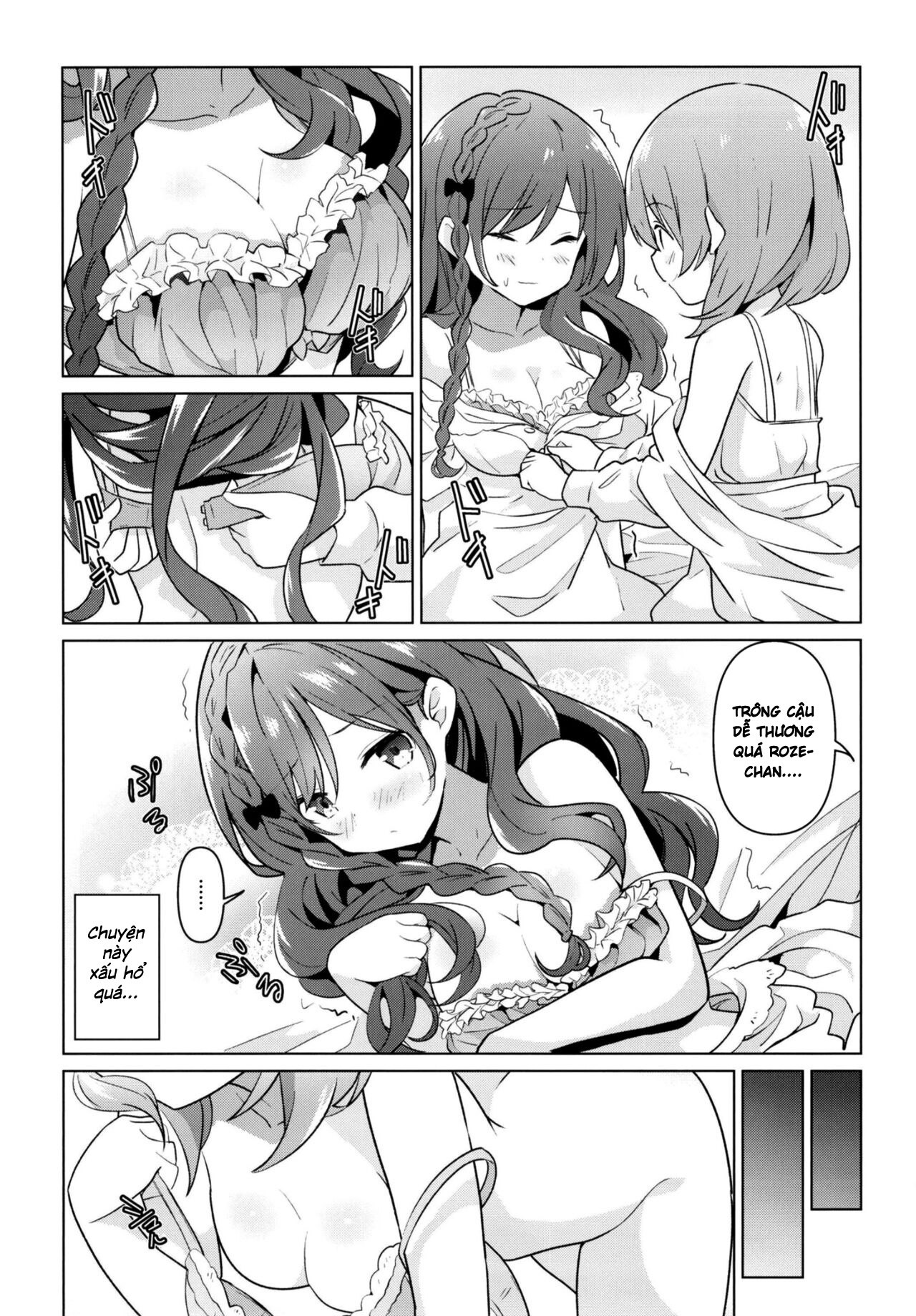 Đọc truyện hentai KokoRoze de Yuri ni Mezameru Hon - Oneshot