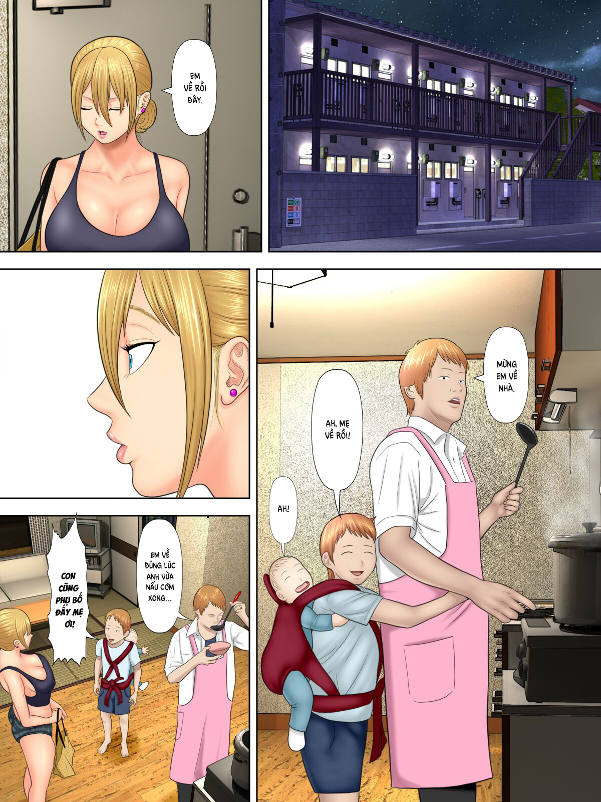 Đọc truyện hentai Shoplifting Mom And Store Manager's Son - Chap 1.2