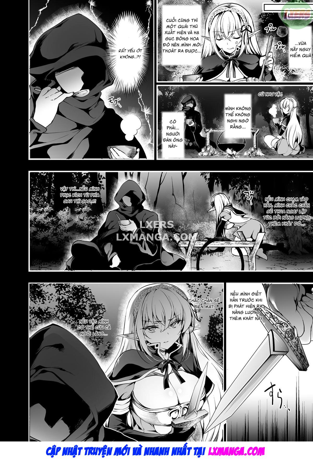 Đọc truyện hentai Elf ni Inmon o Tsukeru Hon Chap 2 LEVEL:2