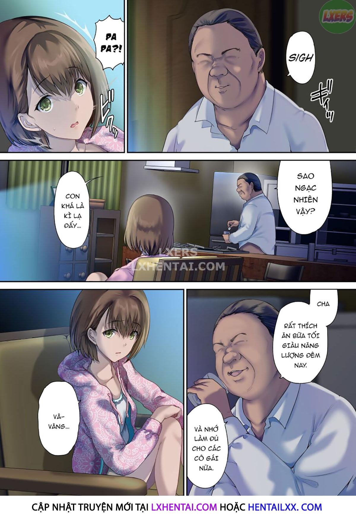 Đọc truyện hentai Papa No Shinshitsu Wa Musume Tomodachi No Tamariba - Oneshot