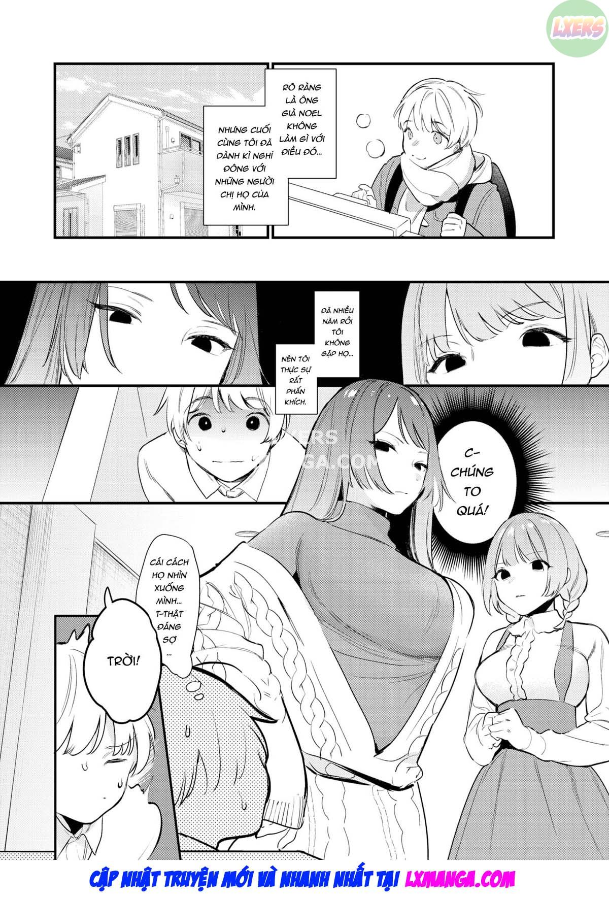 Đọc truyện hentai Không thoát được hai chị gái - Oneshot