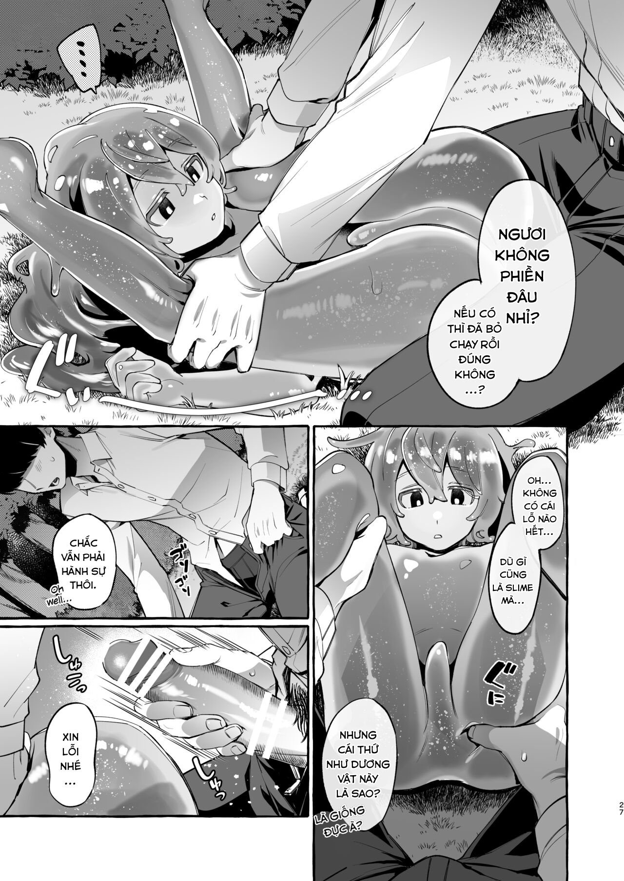Đọc truyện hentai Tôi chuyển sinh đến thế giới khác với dàn harem toàn trap. - Chap 2