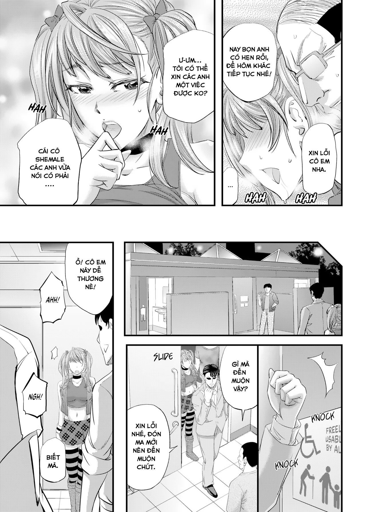 Đọc truyện hentai Gangbang cùng với Idolized Shemale Cosplayer - Oneshot