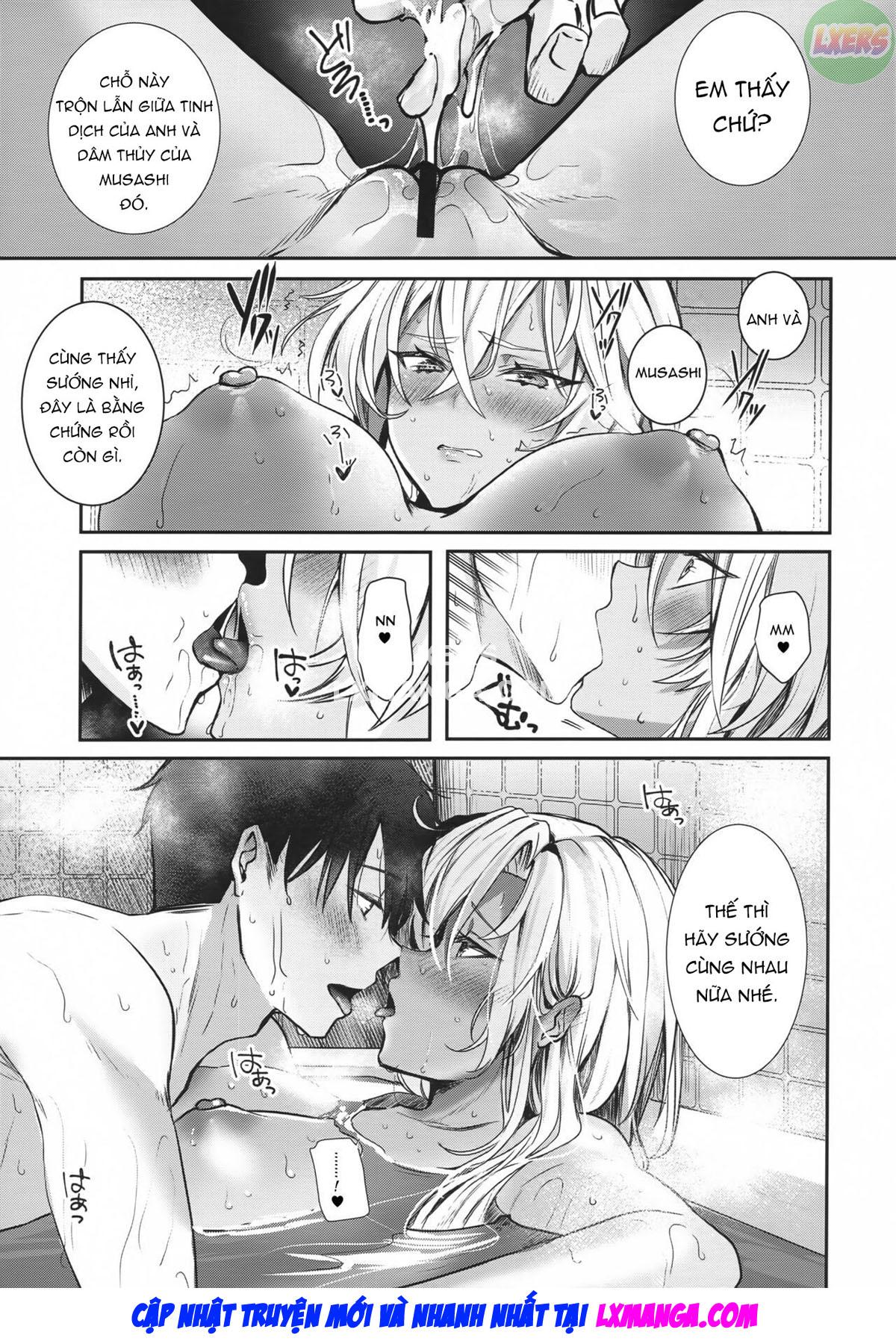 Đọc truyện hentai Musashi-San No Yoru Jijou Anata No Ai Kagi Hen - Oneshot